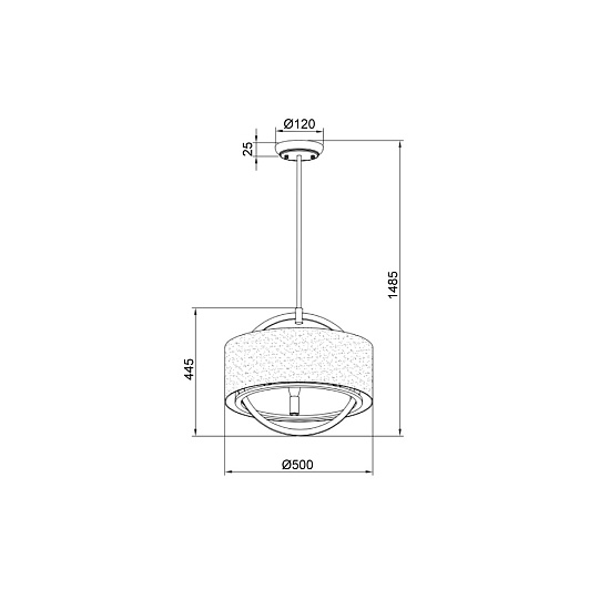 Подвесная люстра Vele Luce Effe VL4135L05 Фото № 4