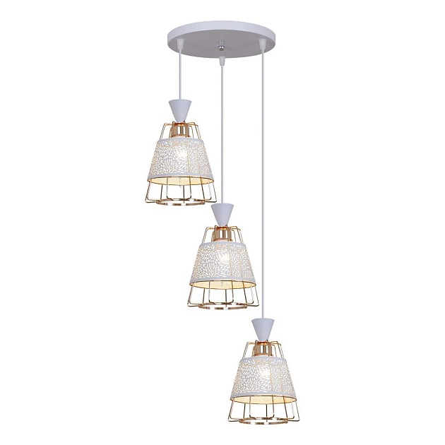 Подвесная люстра Reluce 02508-0.9-03 WH Фото № 1