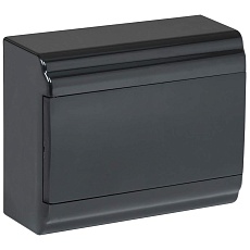 PRIME Корпус пластиковый ЩРН-П-9 модулей навесной черный IP41 IEK MKP13-N-01-09-41-K02