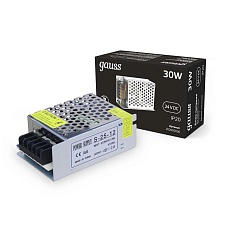Блок питания Gauss 30W 24V IP20 202002030 2