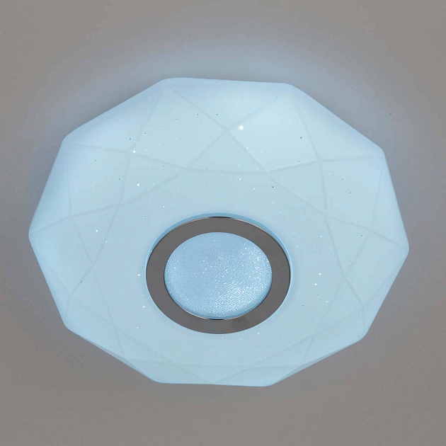 Настенно-потолочный светодиодный светильник Citilux Диамант Хром CL713B10 фото 4