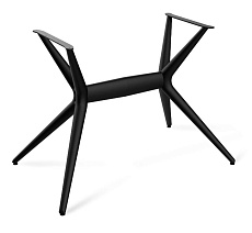 Кухонный стол Sheffilton SHT-TU30-2/140/80 МДФ овальная черный/мрамор премиум светлый 6394013702 1