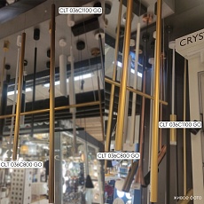 Подвесной светодиодный светильник Crystal Lux CLT 036C1100 GO 2