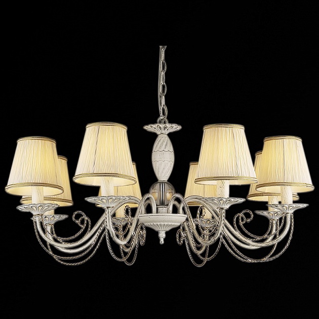 Подвесная люстра Illumico IL6010-8P-17 WT GD изображение 1 Подвесная люстра Illumico IL6010-8P-17 WT GD Фото № 1