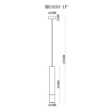 Подвесной светильник MyFar Klara MR1050-1P 1