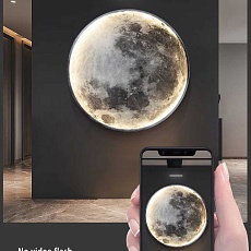 Настенный светодиодный светильник Imperium Loft Луна 208940-23 1