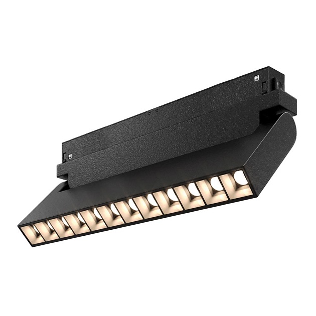 Трековый светодиодный светильник для магнитного шинопровода Arte Lamp Linea A4638PL-1BK Фото № 1