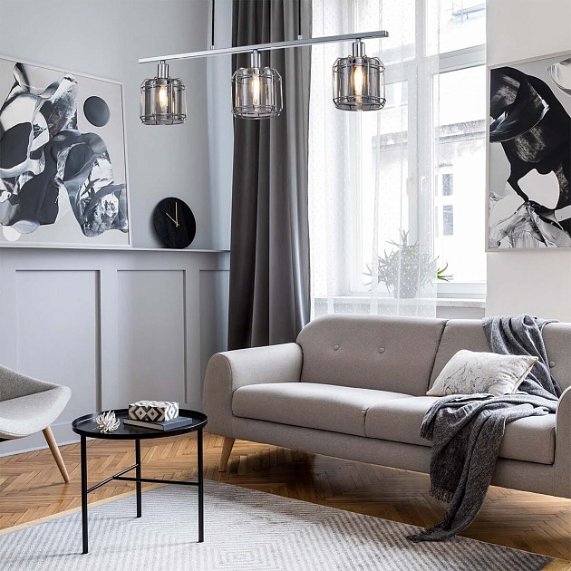 Подвесной светильник Escada Midland 10188/3S Chrome изображение 2 Подвесной светильник Escada Midland 10188/3S Chrome Фото № 2