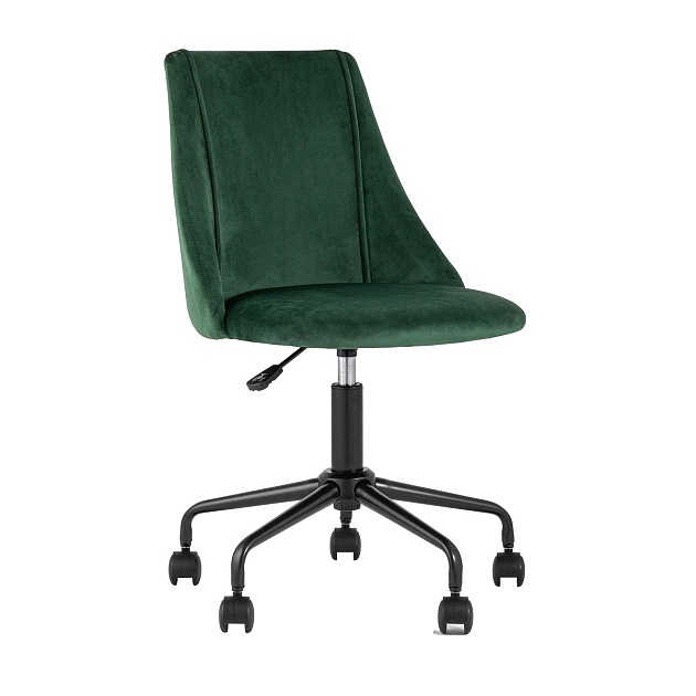 Поворотное кресло Stool Group Сиана велюр зеленый CIAN GREEN Фото № 1