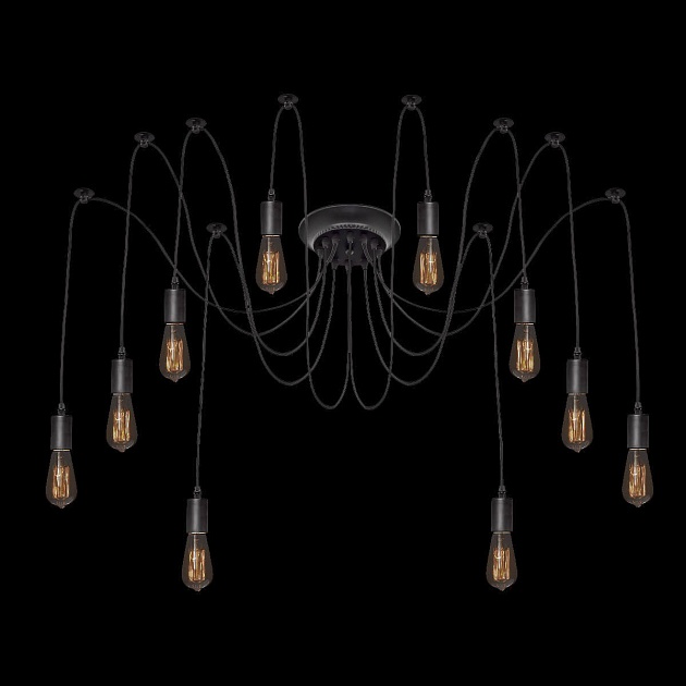 Подвесная люстра Loft IT Spider Loft1162/10 изображение 2 Подвесная люстра Loft IT Spider Loft1162/10 Фото № 2