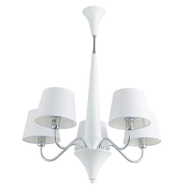 Подвесная люстра Arte Lamp A1528LM-5WH изображение 1 Подвесная люстра Arte Lamp A1528LM-5WH Фото № 1