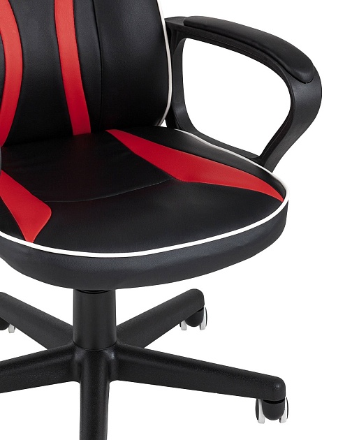 Игровое кресло TopChairs Racer Light черное с красным SA-R-7B b/r Фото № 5