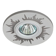 Встраиваемый светильник ЭРА с подсветкой DK LD30 WH /1 Б0046910