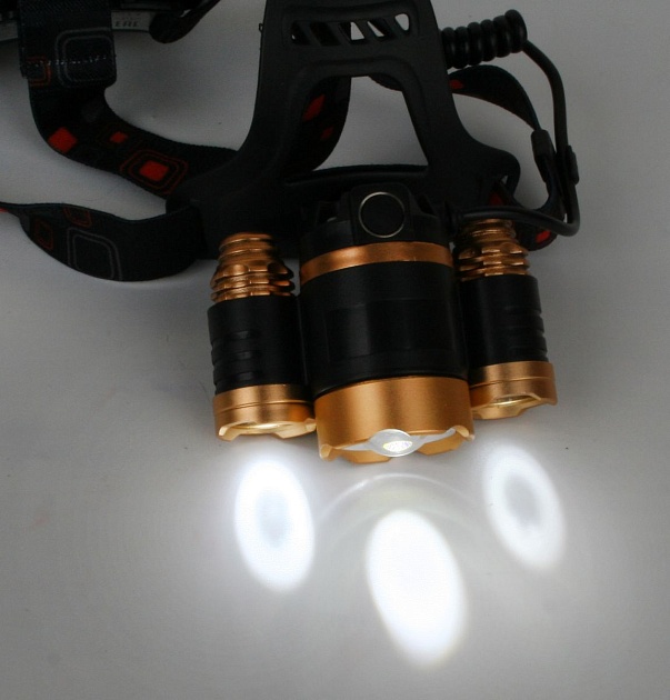 Налобный светодиодный фонарь Ultraflash Headlite аккумуляторный 100х90 300 лм E1333 13903 фото 7