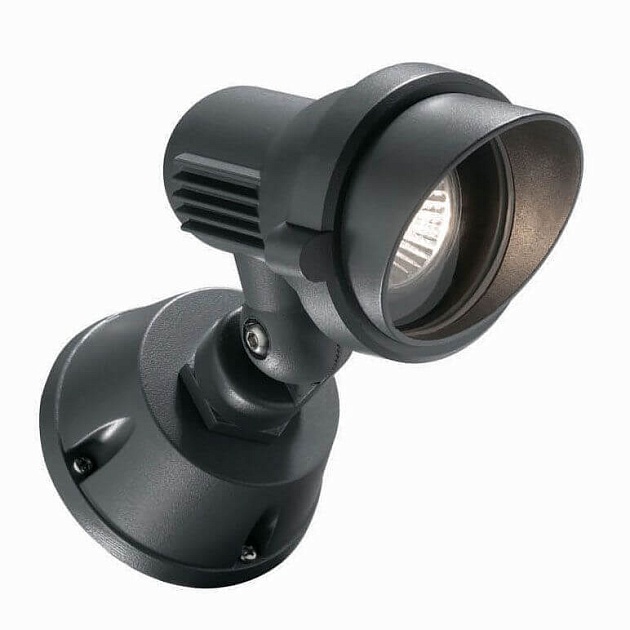 Уличный настенный светильник Ideal Lux Terra AP1 Small Antracite 046181 Фото № 1