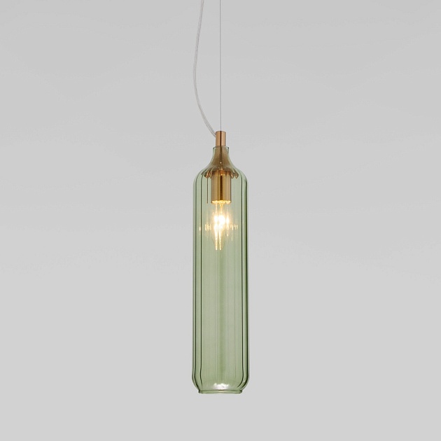 Подвесной светильник Eurosvet Siesta 50252/1 зеленый изображение 3 Подвесной светильник Eurosvet Siesta 50252/1 зеленый Фото № 3