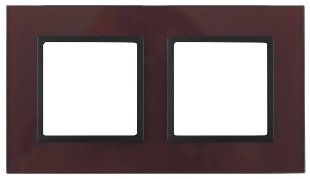 Рамка 2-постовая ЭРА Elegance 14-5102-25 Б0034497 изображение 1 Рамка 2-постовая ЭРА Elegance 14-5102-25 Б0034497 Фото № 1
