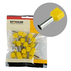 Наконечник штыревой втулочный изолированный НШВИ(2) 6,0-14 (DIY упаковка 25 шт) LD406-6014 50405