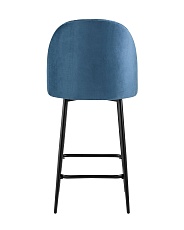 Полубарный стул Stool Group Марсель велюр пыльно-синий AV 408-H58-08(PP) 3