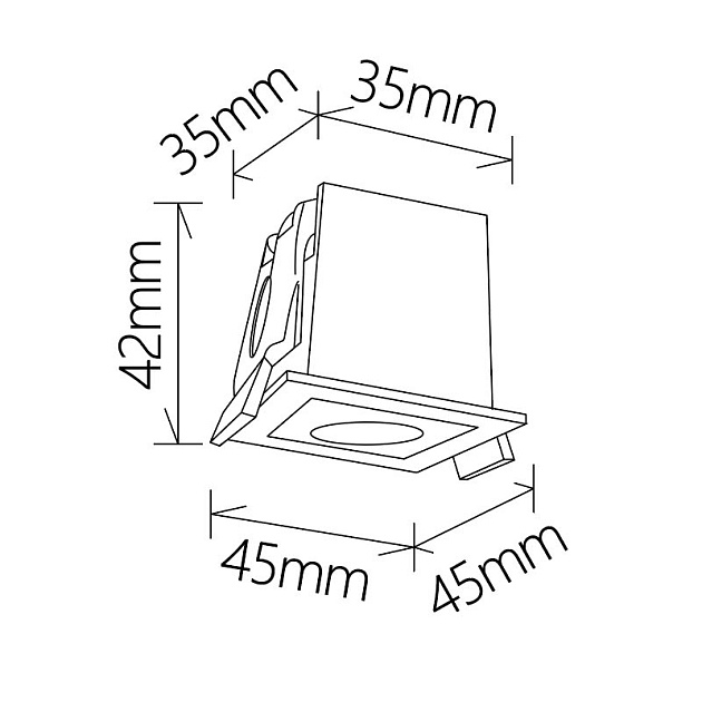 Встраиваемый светильник Mantra BLAU 9126 изображение 2 Встраиваемый светильник Mantra BLAU 9126 Фото № 2