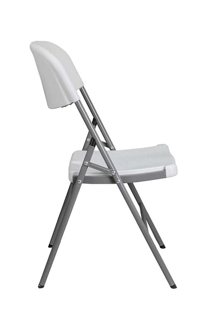 Складной стул AksHome белый, hdpe-пластик 65909 изображение 6 Складной стул AksHome белый, hdpe-пластик 65909 Фото № 6