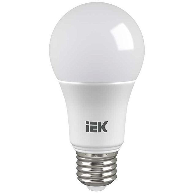 Лампа светодиодная IEK E27 7W 4000K матовая LLE-A60-7-230-40-E27 фото 3