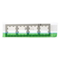 Рамка 4-постовая Systeme Electric AtlasDesign бежевая ATN000204