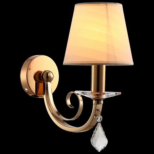 Бра ILLUMICO IL5272-1W-27 BK GD Фото № 1