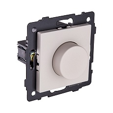 Светорегулятор для светодиодных ламп, проходной, 500W, кашемир матовый Kollinger REA-048CM для Aspekt, Eleganz, Reflex 1