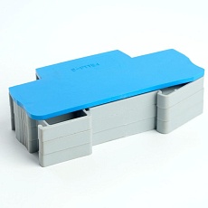 Торцевая заглушка для ЗНИ LD555 4 мм² (JXB ST 4), синий LD563-1-40 49208 1