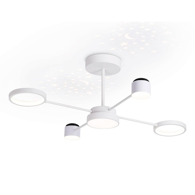 Потолочная светодиодная люстра Ambrella light Comfort LineTech FL51631 Фото № 1