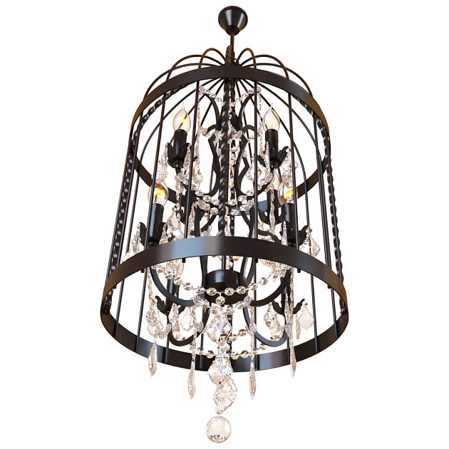 Подвесная люстра Loft IT Vintage Birdcage Loft1891/8 изображение 6 Подвесная люстра Loft IT Vintage Birdcage Loft1891/8 Фото № 6
