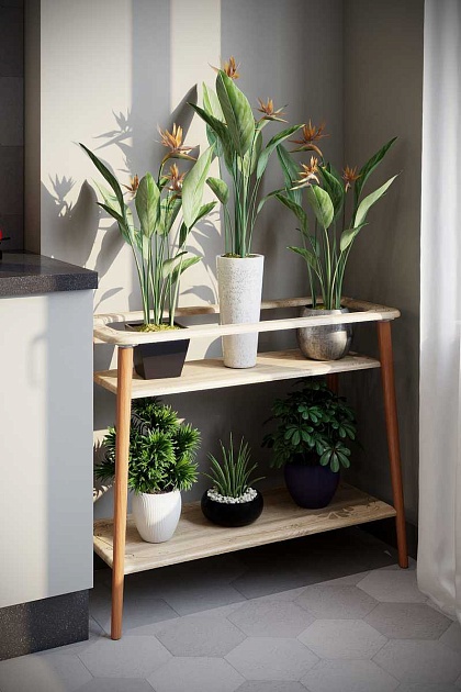 Подставка для цветов Мебелик Терра 006326 изображение 4 Подставка для цветов Мебелик Терра 006326 Фото № 4