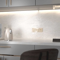 Выключатель двухклавишный с подсветкой Werkel айвори акрил W1120143 4690389197031 3