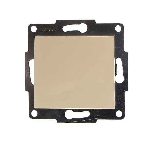 Выключатель Lezard Karina кремовый 707-0388-100 Фото № 1