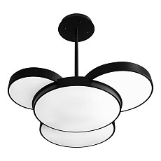 Подвесная светодиодная люстра iLedex Demure 9127-930-D-T BK 1
