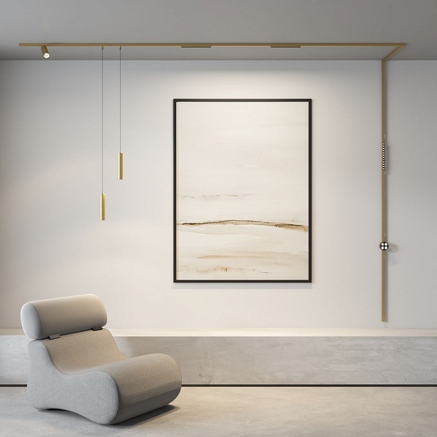 Трековый светодиодный светильник Denkirs Shine Grill DK5771-SB Фото № 4