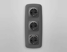 Лицевая панель  розетки AMBRELLA VOLT OP6570 1