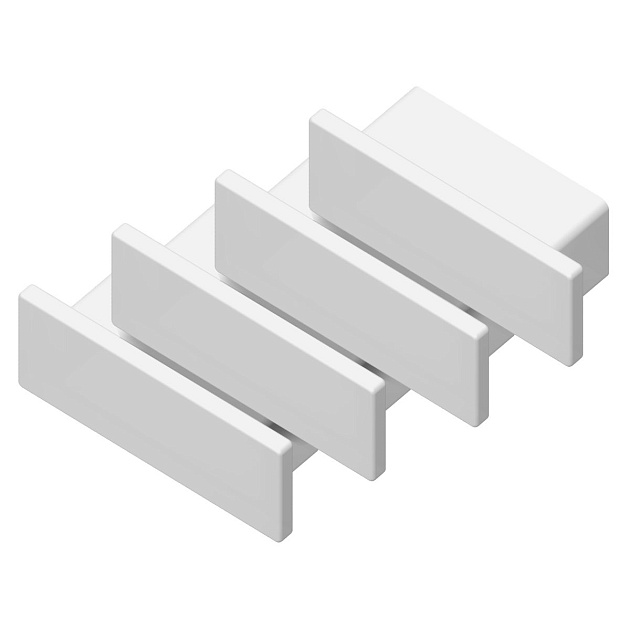 Заглушка Ambrella light Illumination Alum Profile (4шт) GP8300 Фото № 1