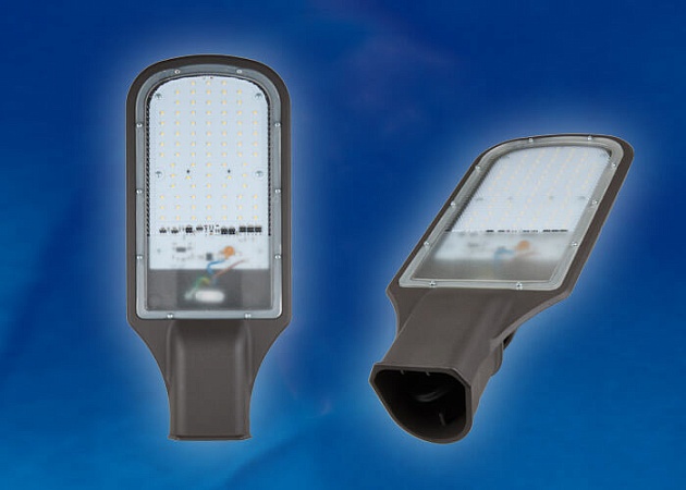 Уличный светодиодный светильник Uniel ULV-R22H-35W/DW IP65 Grey UL-00003532 фото 2