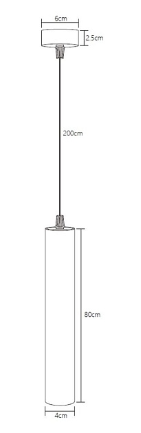 Подвесной светодиодный светильник Fiberli Tube480WW 12110304 Фото № 2