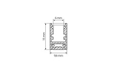 Профиль с рассеивателем Arlight ALU-SWISS-2000 ANOD+FROST 015388 1