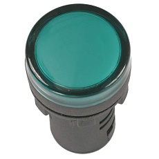 Лампа AD16DS(LED)матрица d=16мм зеленый 230В AC IEK BLS10-ADDS-230-K06-16
