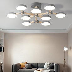 Потолочная люстра Imperium Loft Turna Хаки 141111-26 4