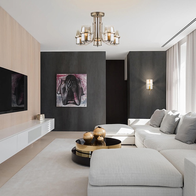 Бра Eurosvet 60085/1 античная бронза Фото № 4