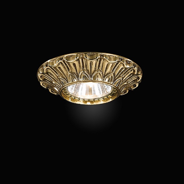Встраиваемый светильник Reccagni Angelo Spot 1077 Oro Фото № 1