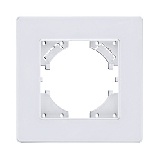 Рамка 1-постовая, белый Kollinger Eleganz Acryl EA1WH