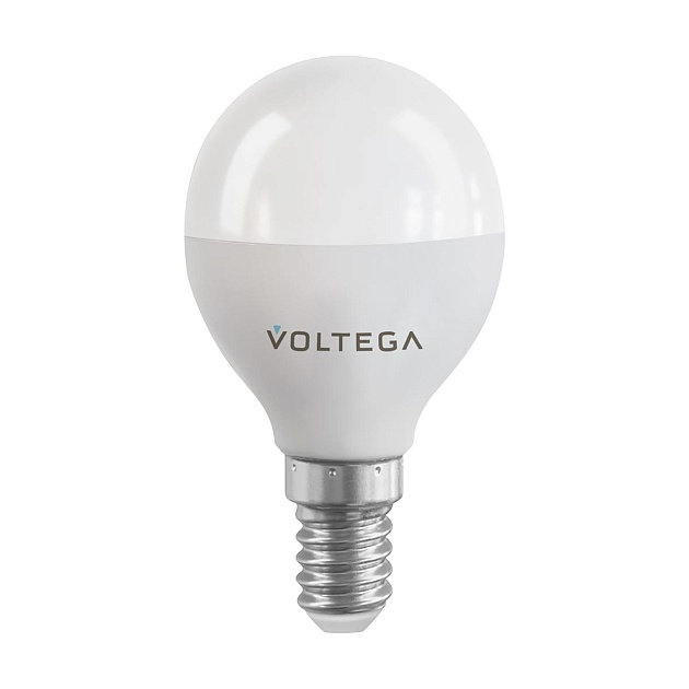Лампа светодиодная диммируемая Voltega E14 5W 2700К матовая VG-G45E14cct-WIFI-5W 2428 фото 