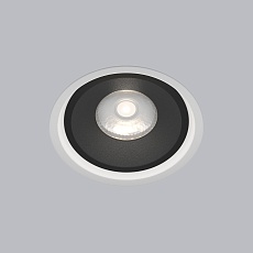 Встраиваемый светодиодный светильник Elektrostandard Slide 25083/LED 6W 4200K белый/чёрный a062942 1