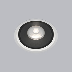 Встраиваемый светодиодный светильник Elektrostandard Slide 25083/LED 6W 4200K белый/чёрный a062942 1